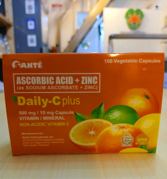 Daily-C Plus (Sodium Ascorbate with Zinc)